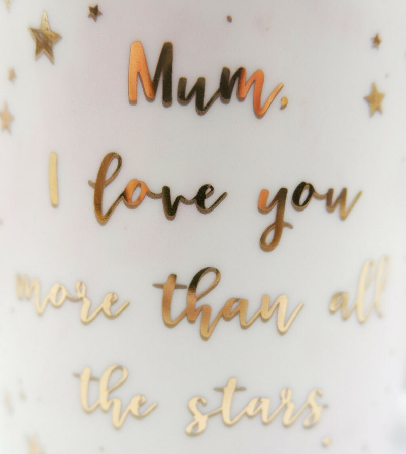 Scattered Stars Mum Mother Ma I Love You More than Mug Gift Box Tea Coffee