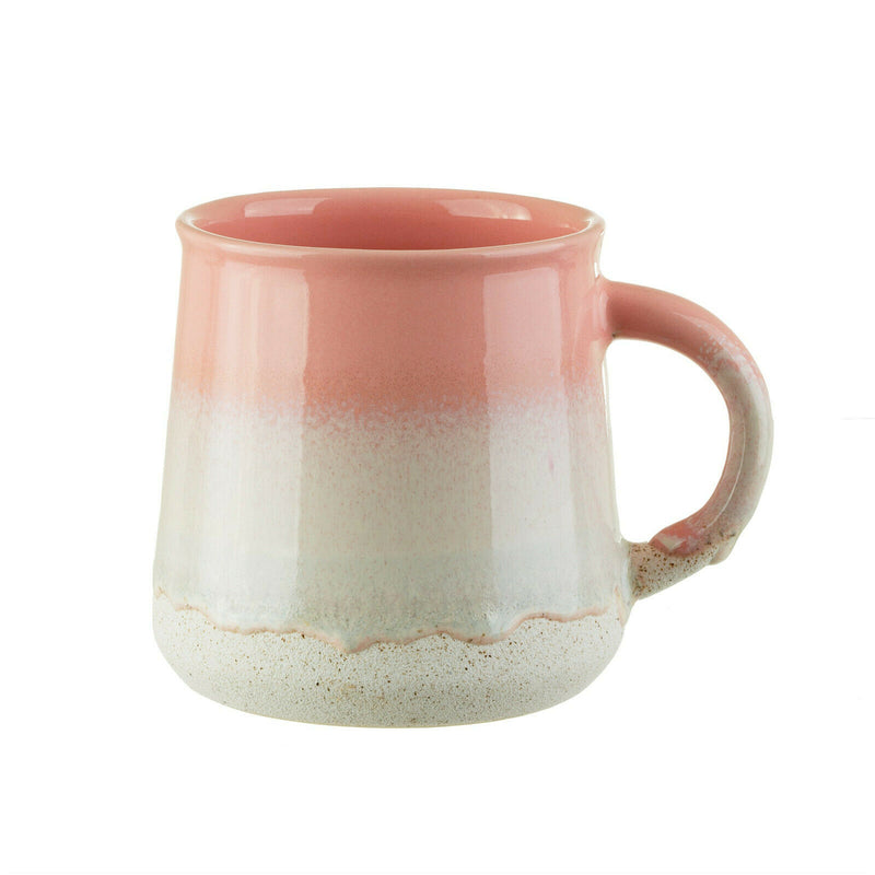 Sass & Belle Mojave Glaze Matte Pink Reactive Glaze Speckled Stoneware Mug