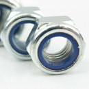 M14 M16 M18 M20 Nyloc Locking Nuts Type Steel Grade 8 Zinc Plated Metric Course