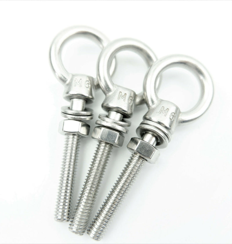 A4 316 Marine Stainless Steel Lifting Eye Bolts