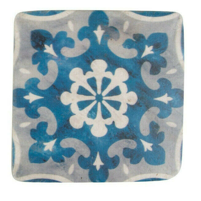 Sass & Belle Mediterranean Mosaic Santorini Coasters - Set of 4 Table Tableware