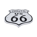 Cast Iron Route 66 Metal Sign Plaque Door Wall House USA America Highway Garage