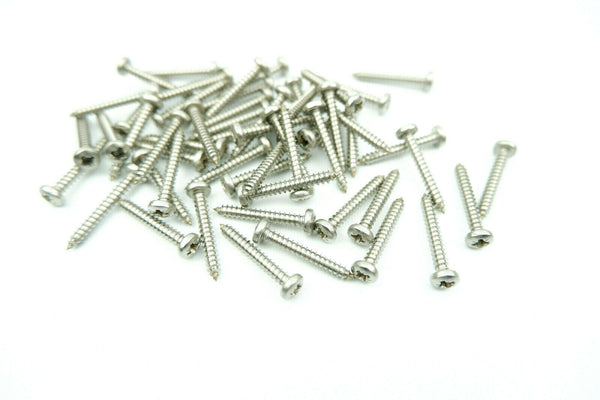 No.6 (3.5mm) POZI PAN HEAD SELF TAPPING TAPPER SCREWS ZINC WOOD SCREWS AB POINT