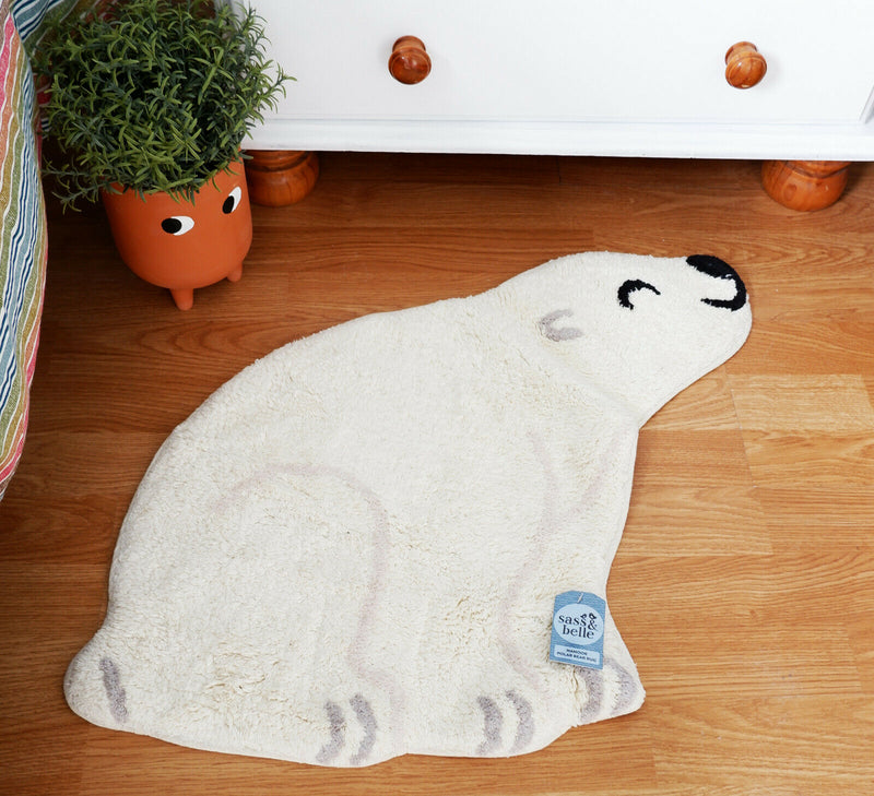 Sass & Belle Cotton Rugs Kids Childrens Bedroom Rugs Carpets Nursery Decor Gift