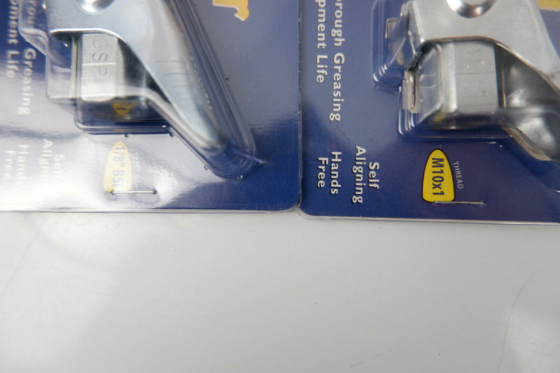 Grease Gun G Coupler Quick Release Lock On Coupling End M10 Workshop Farm