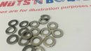 M6 A2 STAINLESS STEEL FLAT WASHERS FORM A DIN 125A