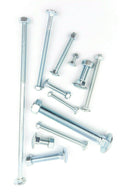 M6 Cup Square Coach Carriage Wood Bolts Bulk Deal 300Piece with Nuts and Washers