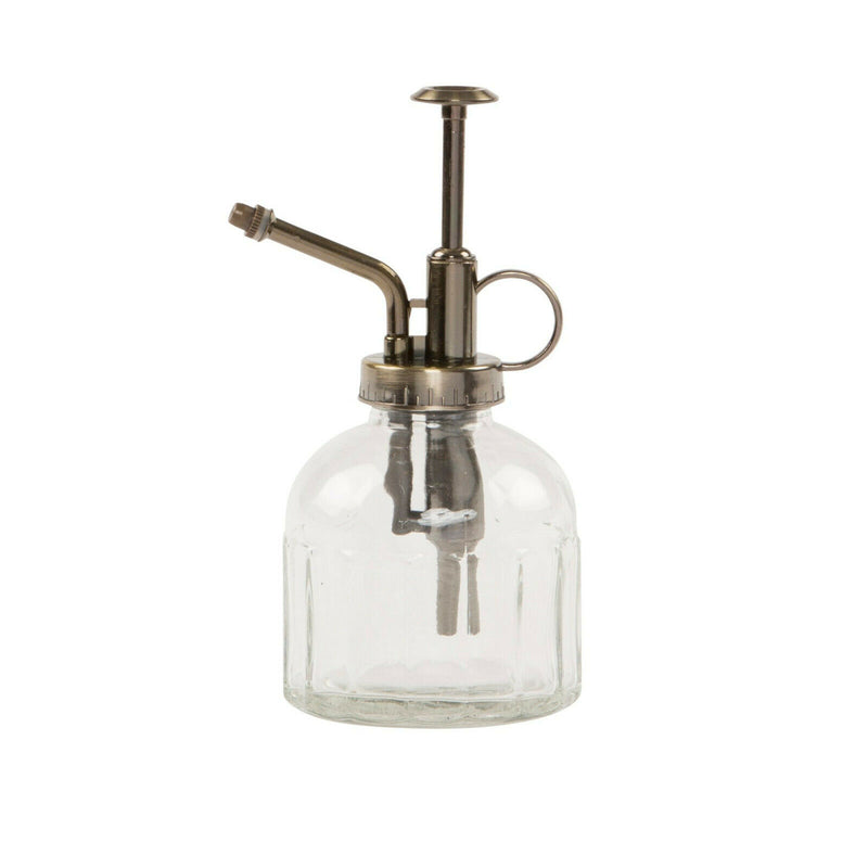 Sass & Belle Vintage Glass Botanical Style Plant Mister Water Spray Pot Garden