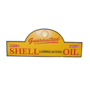 Cast Iron Large Domed Shell Oil Sign Advertising Garage Sign Wall Gate Shop