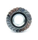 M5 M6 M8 M10 M16 ZINC PLATED HEX SERRATED FLANGE NUTS NUT BZP DIN 6923 BW