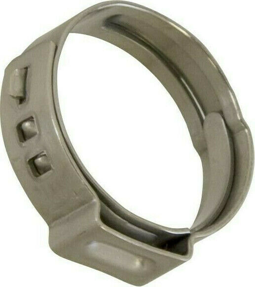 25 x OETIKER '167' O Clips Single Ear Fuel Clamps 7.0mm - 22.6mm Stainless Steel