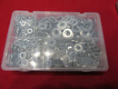 1,070 Piece M6 M8 M10 Assortment Kit box of Form A Thick Zinc Washers 6 8 10 mm