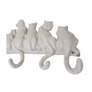 Cast Iron Cat Tails Key Rack Key Hook Coat Wall Hook Metal Rustic Vintage