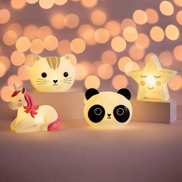 Sass & Belle Small Childs Boys Girls Baby Bedroom Nursery Bed LED Night Light