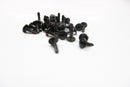 BLACK SELF DRILLING CAR INTERIOR PANEL SCREWS - SELF TAPPING ZINC