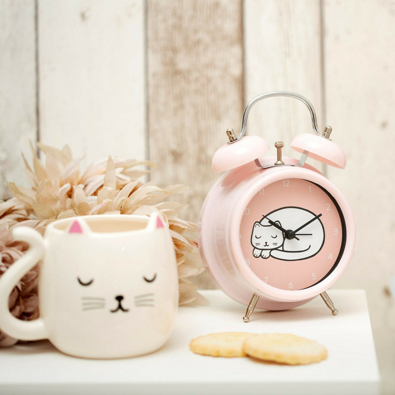 Alarm Clock for kids Bedroom, Lima Llama Rainbow Unicorn Cutie Cat Sass & Belle