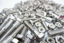 UNF 450+ Stainless Steel Hex Bolts, Nyloc Nuts & Washer Assorted Pack Kit A2