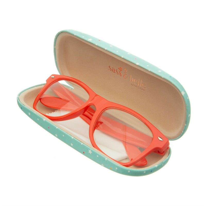 Glasses Hard Case Reading Sun Cover Spec Holder Fun Novelty Design Adult Kids