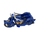 Cast Iron Michelin Man On Motorbike & Sidecar Statue Mascot Figure Bike Figurine