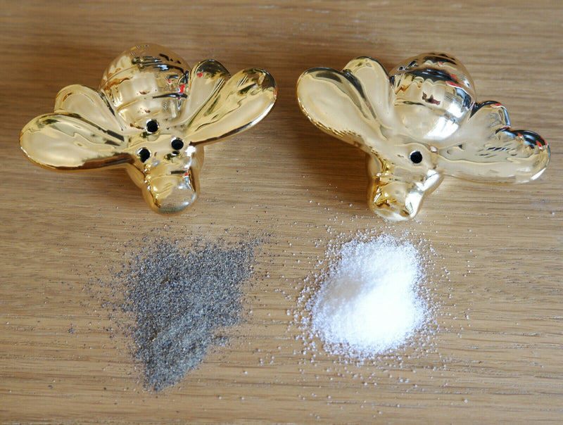 Sass and Belle Novelty Ceramic Salt & Pepper Shaker Pot Condiment Set Table Gift