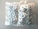 Pack 100 M8 and 8mm Flat Form A Thick Washers and Spring Splitlock Washer Mix