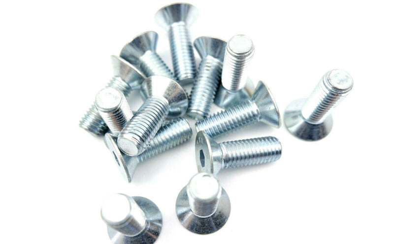 M10 x 30mm Countersunk Socket Allen Head bolts,BZP, 10.9 Grade,10mm Pack of 10