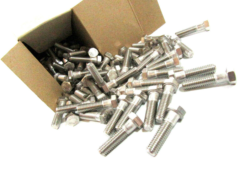 3/8 UNC x 1 1/2 Hex Head A2 Stainless Steel Bolts Box of 100 BULK PRICE