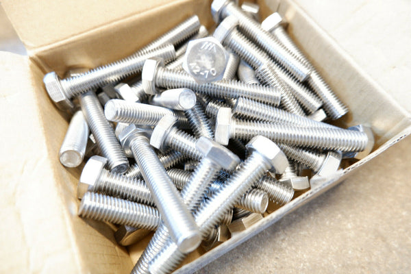 50 x M10 x 60 A2 STAINLESS STEEL HEX HEAD SET SCREWS FULLY THREADED BOLTS DIN933