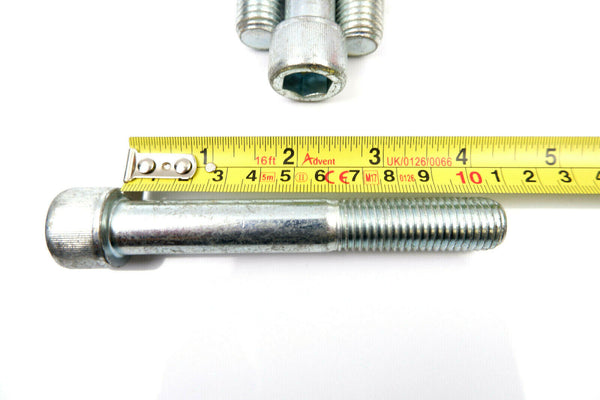 M16 x 110 16 x 110mm HIGH TENSILE ZINC SOCKET CAP SCREWS ALLEN KEY BOLTS DIN 912