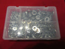 1,070 Piece M6 M8 M10 Assortment Kit box of Form A Thick Zinc Washers 6 8 10 mm