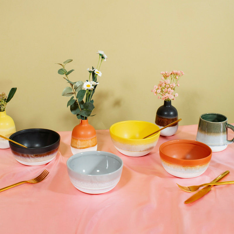Sass & Belle Mojave Ombre Glazed Bowls Cereal, Soup, Breakfast Various Colours