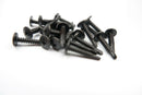 BLACK SELF DRILLING CAR INTERIOR PANEL SCREWS - SELF TAPPING ZINC