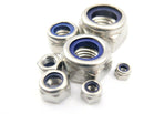Nyloc Nylon Insert Stainless Steel Locking Nuts Nylon A2 M3 M4 M5 M6 M8 M10 M12