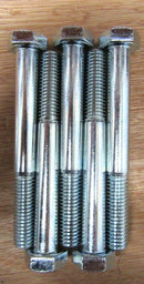 M12 12mm x 100mm Long High Tensile Bolts Grade 10.9 Bright Zinc Plated