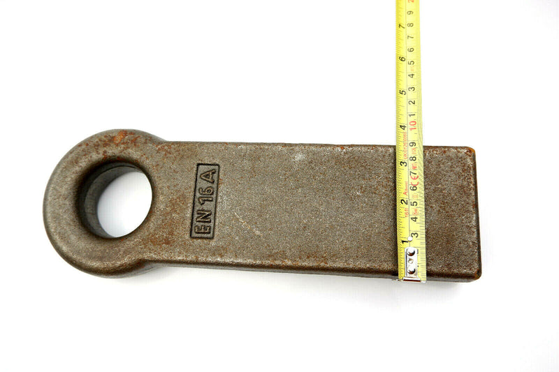 12" HEAVY DUTY EN16A WELD ON STRAIGHT TRAILER HITCH EYE - 35 Ton Towing Ring A