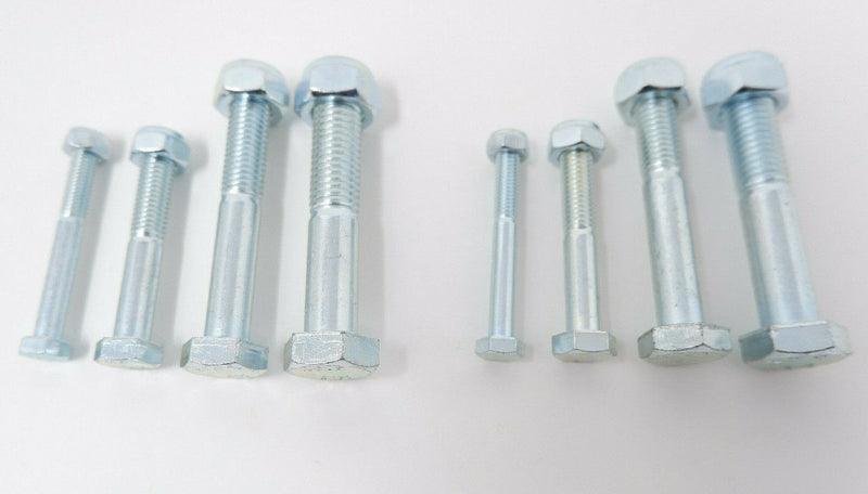 PTO SAFETY SHEAR BOLTS HIGH TENSILE 8.8 10.9 GRADE WITH NYLOC NUTS M6 M8 M10 M12