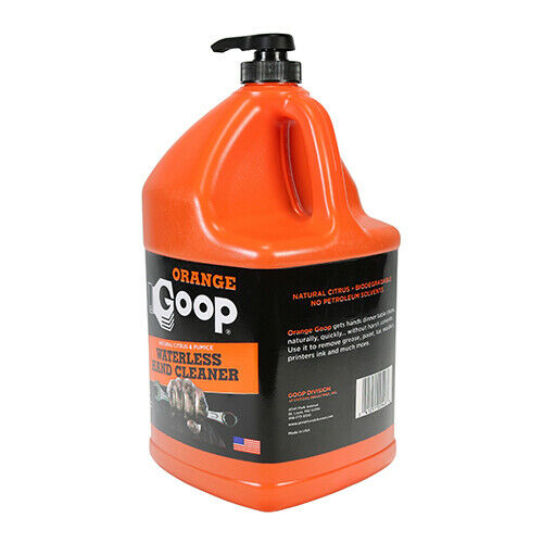 Orange Goop Liquid Hand Cleaner with Pumice 3.8L
