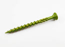 TIMco GREEN DECKING SCREWS 4.5 x 50mm COATED POZI COUNTERSUNK CSK EXTERIOR PZ2