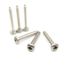 No.6 (3.5mm) POZI PAN HEAD SELF TAPPING TAPPER SCREWS ZINC WOOD SCREWS AB POINT