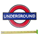 Cast Iron Underground London Tube Network  Reproduction Wall Sign Plaque Train