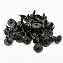 BLACK SELF DRILLING CAR INTERIOR PANEL SCREWS - SELF TAPPING ZINC