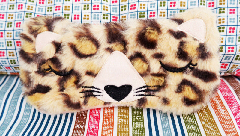 Sass and Belle Novelty Animal Sleep Travel Aid Eye Mask Cat Sloth Leopard Llama