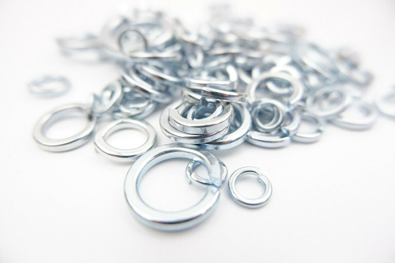 300 Grams of M6 M8 M10 M12 M14 M16 Spring Washers Washer Mixed Assorted Pack