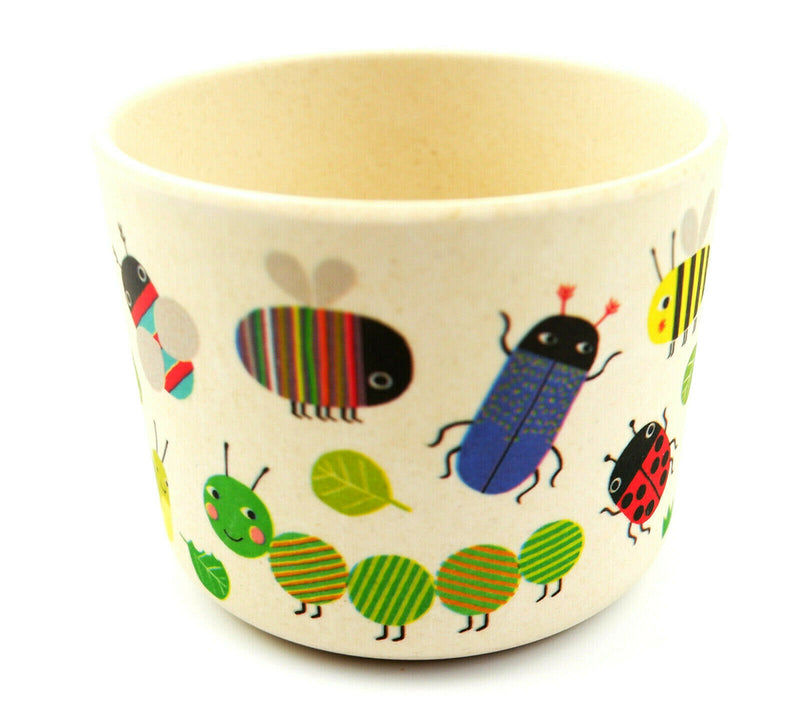 Eco Friendly Bamboo Composite Kids Cold Hot Drink Mug Cup Boys Girls Tableware