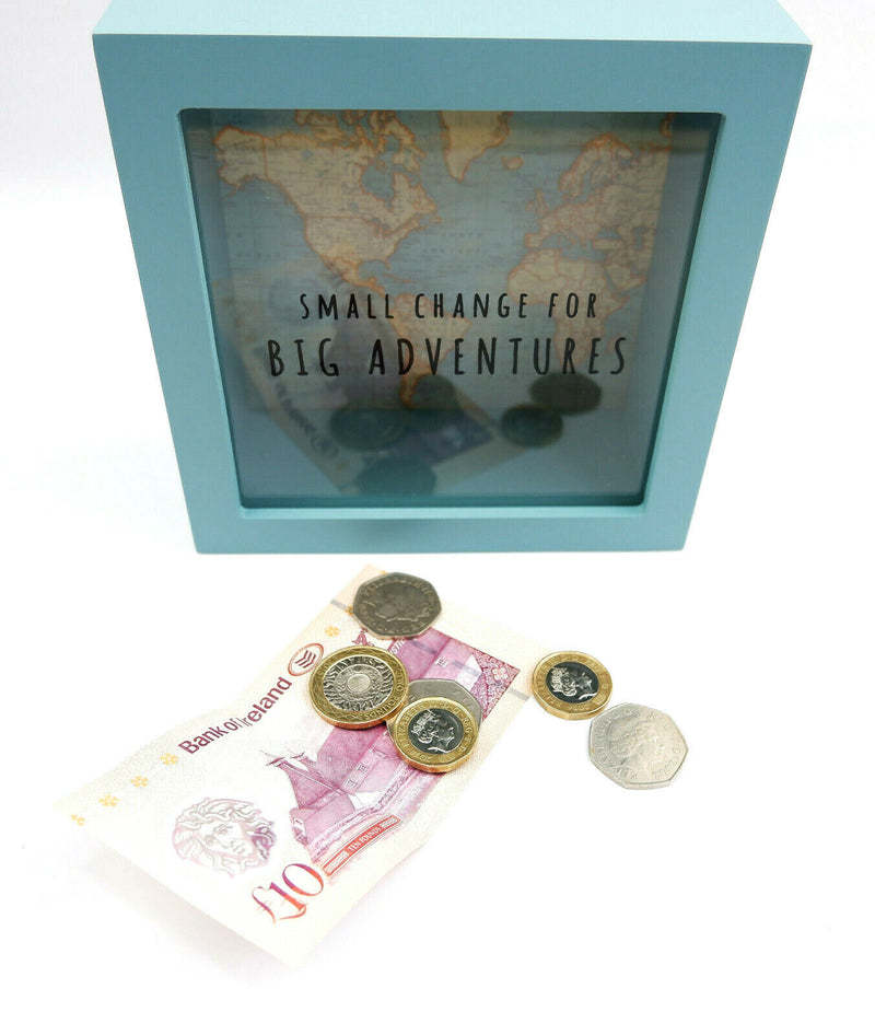 Sass and Belle Money Boxes Cash Coin Sloth Dog Cat Moon Sunflower Map Moneybox