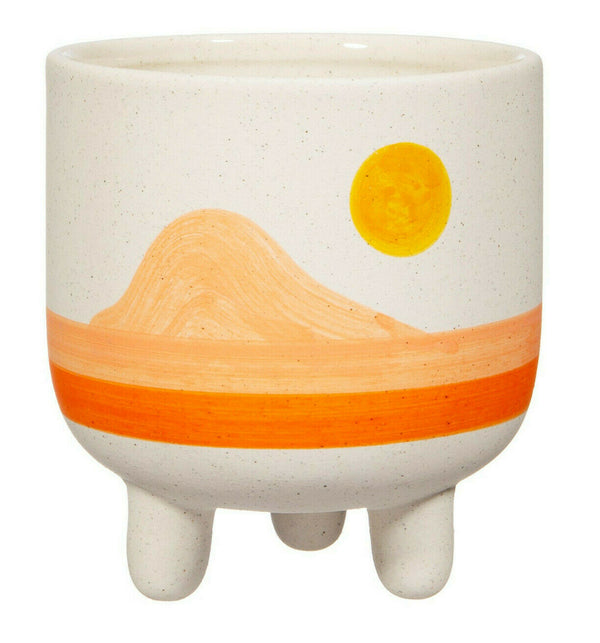 Sass & Belle Sunset Planter Pot Plant Flower Pot Holder Home Decor Garden Porch