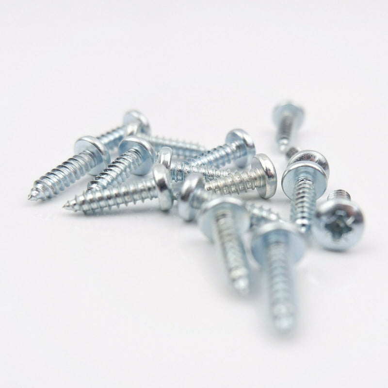 4.2 x 16 POZI PAN SELF TAPPING SCREWS ZINC PLATED POZIDRIVE TAPPERS