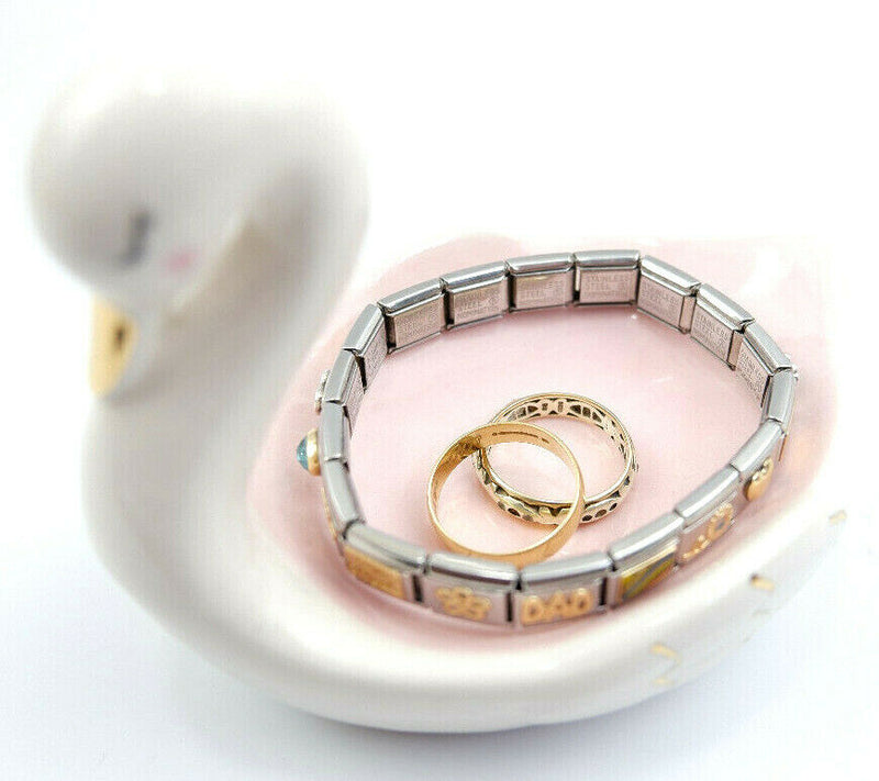 Ceramic Trinket Dish Holders Jewellery Key Rings Earring Coin Home Gift Ornament