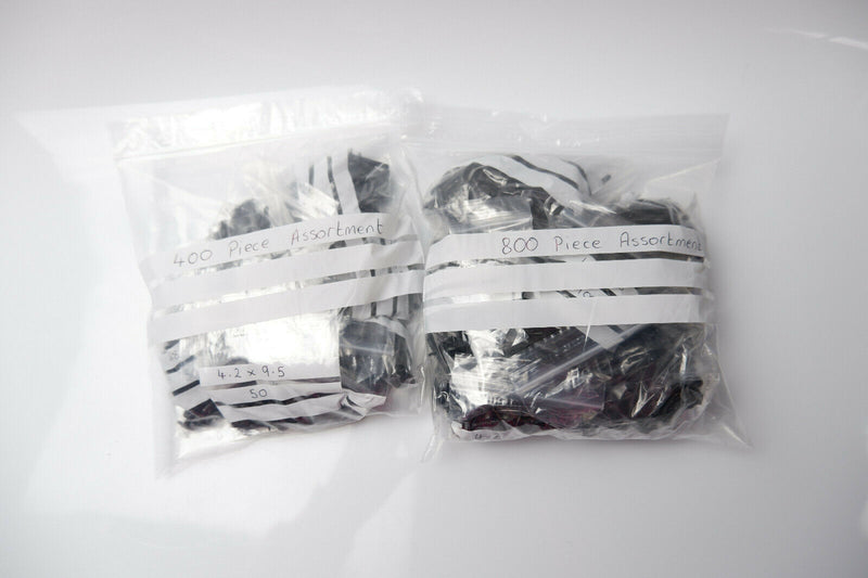 BLACK SELF DRILLING CAR INTERIOR PANEL SCREWS - SELF TAPPING ZINC