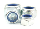 M14 M16 M18 M20 Nyloc Locking Nuts Type Steel Grade 8 Zinc Plated Metric Course
